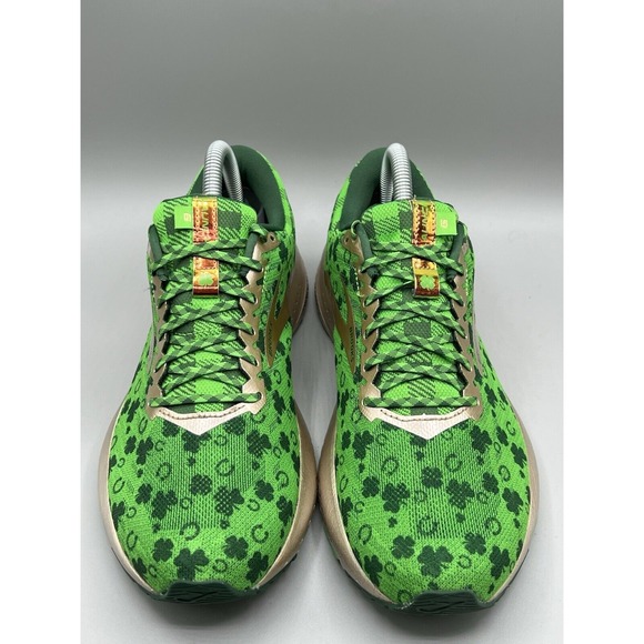 BROOKS Launch 6 Women's Size 9 B 120285 Lucky St Patrick's Day Print - Picture 3 of 14